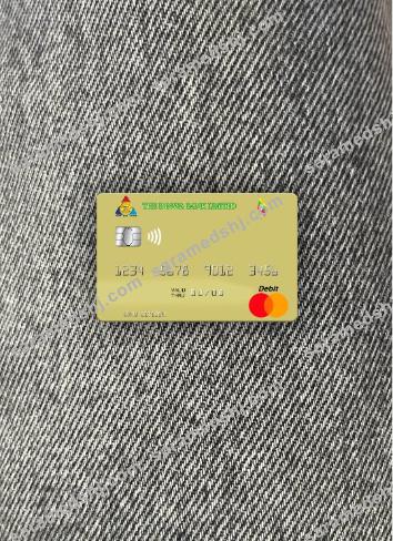 Myanmar Innwa Bank Limited mastercard photolook front